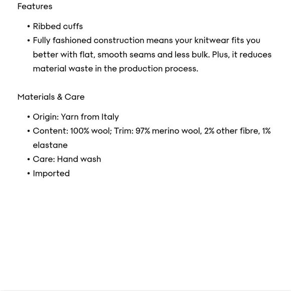 Rare Aritzia Wilfred 100% merino wool Guell Oversized turtleneck sweater💜🖤 🤍 - Picture 2 of 13